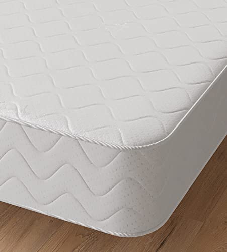 Starlight Beds Matratze für Einzelbett, Federkernmatratze aus Memory-Schaumstoff, dehnbar, Mikro-Steppstoff Fast FBR1102 von Starlight Beds