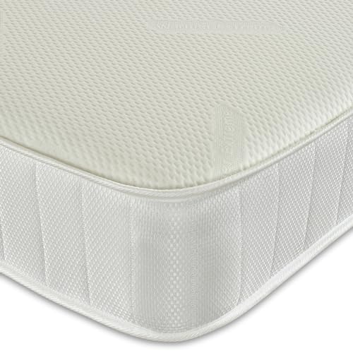 Starlight Beds Sleep Wärmer Extreme Polsterung Atmungsaktiv Winter Wärmt Premium-Matratze, Baumwollmischung Polyester Baumwolle Memory-Schaum, weiß, Einzelbett von Starlight Beds