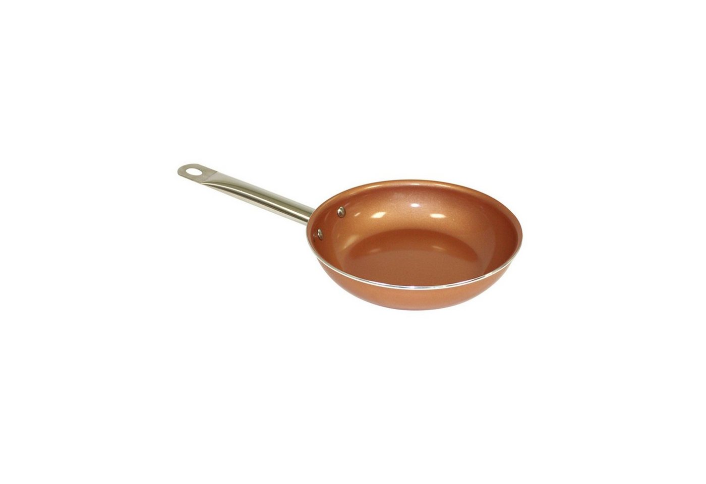 Starlyf Bratpfanne Copper Pan, Kupfer (4 Varianten, 1-tlg., Ø 20/24/28 cm und 28 cm tiefe Pfanne), Kupfer Keramik Pfanne mit Antihaftbeschichtung, backofenfest, Induktion von Starlyf