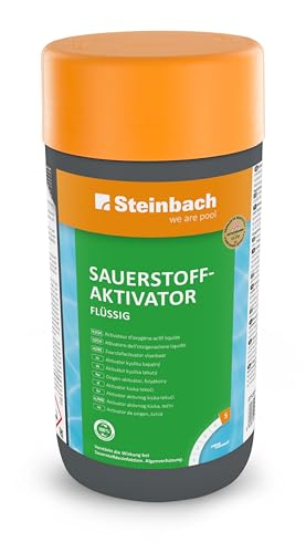 Steinbach Poolpflege Sauerstoffaktivator flüssig, 1 l, Aktivsauerstoff, 07535S01TD0 von STEINBACH