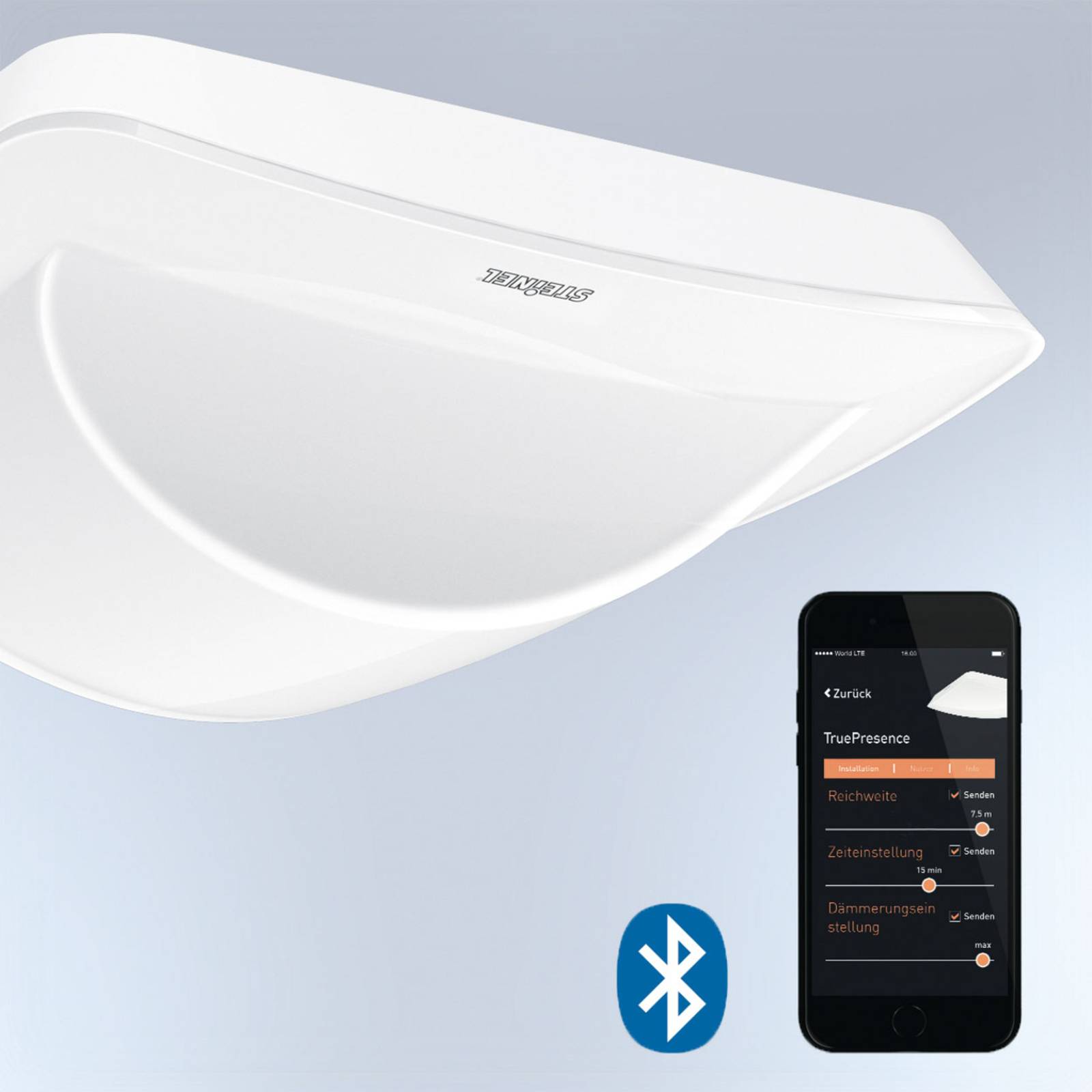 STEINEL Hallway COM1 AP Präsenzmelder, Bluetooth von Steinel