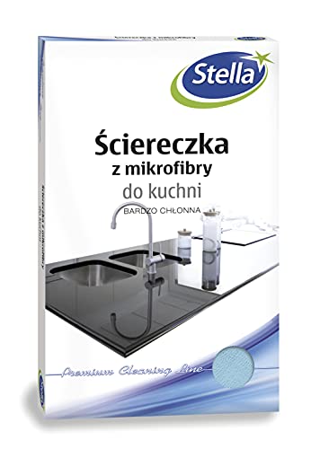 STELLA Mikrofaser-Küchentuch Mikrofaser-Reinigungstücher Mikrofasertuch für die Küche / 1 Stück/Mix/für die Nass- und Trockenreinigung von Starken Verschmutzungen von Stella McCartney