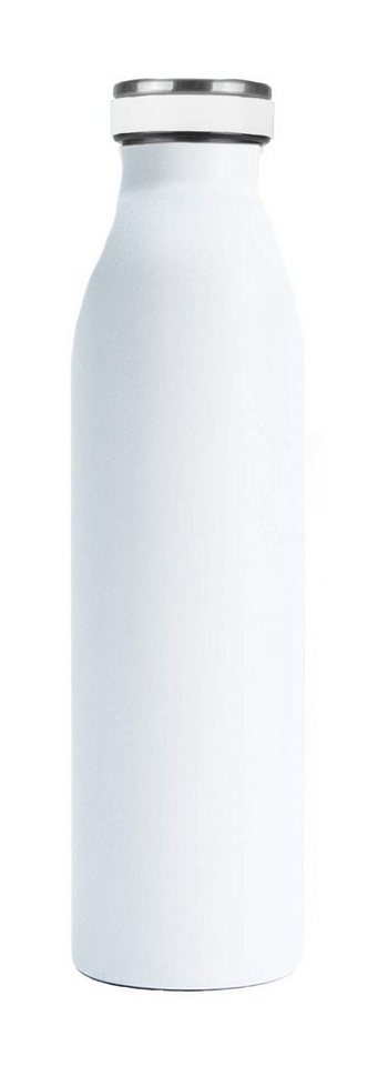 Steuber Thermoflasche, doppelwandige Isolierflasche, mit auslaufsicherem Deckel von Steuber