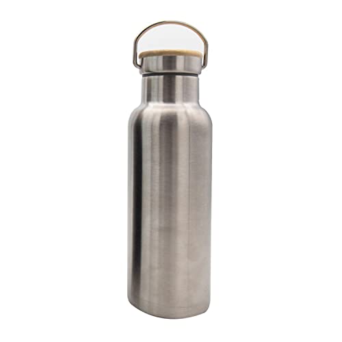 Steuber Thermoflasche 600 ml Milchkannen-Design mit praktischem Tragehenkel, doppelwandiger Edelstahl von Steuber