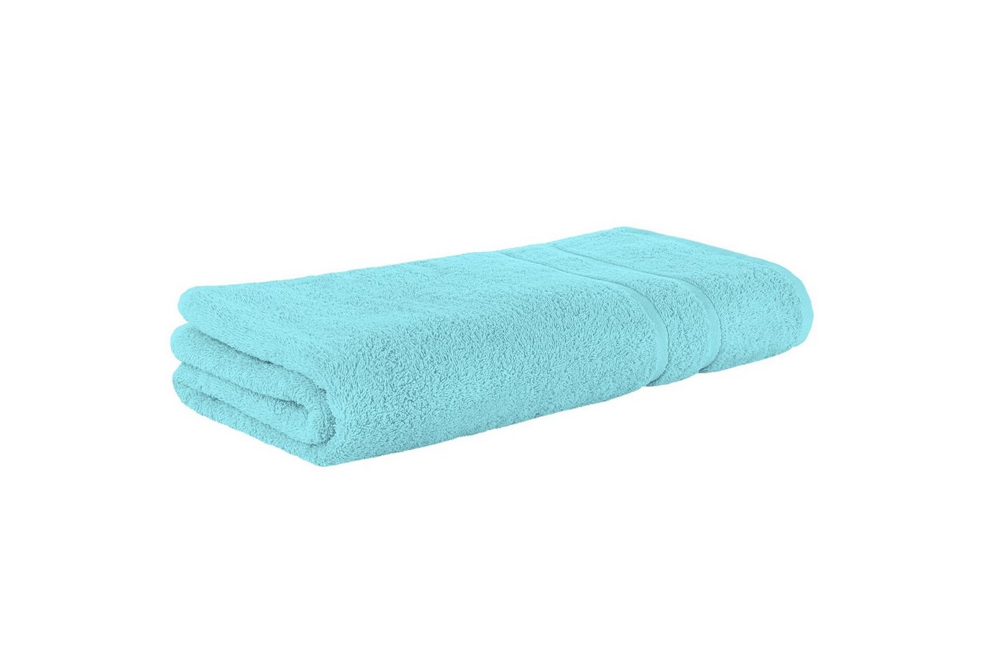 StickandShine Handtuch Handtücher Badetücher Saunatücher Duschtücher Gästehandtücher in Türkis zur Wahl 100% Baumwolle 500 GSM von StickandShine