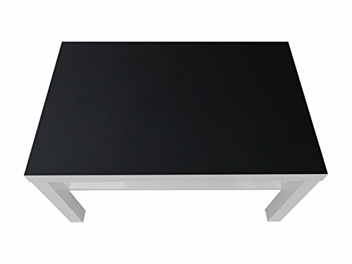 Kreidefolie/Tafelfolie- KF04 - passgenau für den Lack Couchtisch (90 x 55 cm) von IKEA - In wenigen Minuten zum bemalbaren Spieltisch für Kinder! (Möbel Nicht inklusive) von Stikkipix
