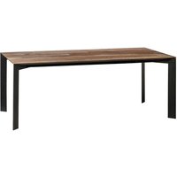 Esszimmertisch aus Recyclingholz und Metall 200 cm breit von Stilando