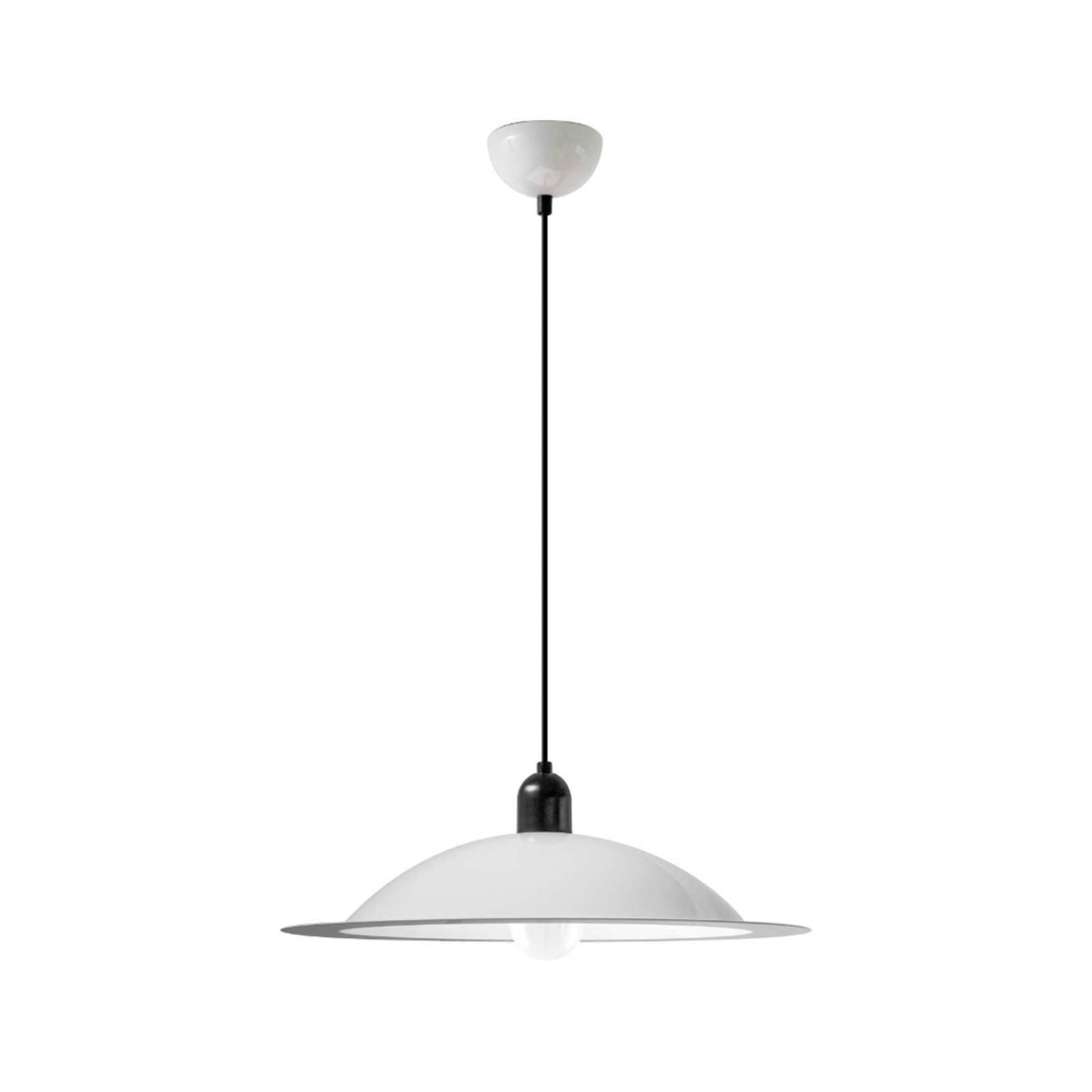 Stilnovo Lampiatta LED-Hängelampe, Ø 50cm, weiß von Stilnovo