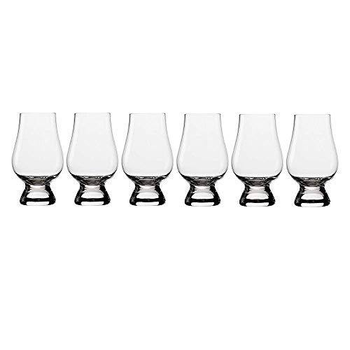 The Glencairn Glas Whiskey Gläser 6er Set/Whisky Glas mit 190 ml Fassungsvermögen/edle Whisky Gläser aus hochwertigem Kristallglas/Whisky Gläser Set spülmaschinentauglich von GLENCAIRN