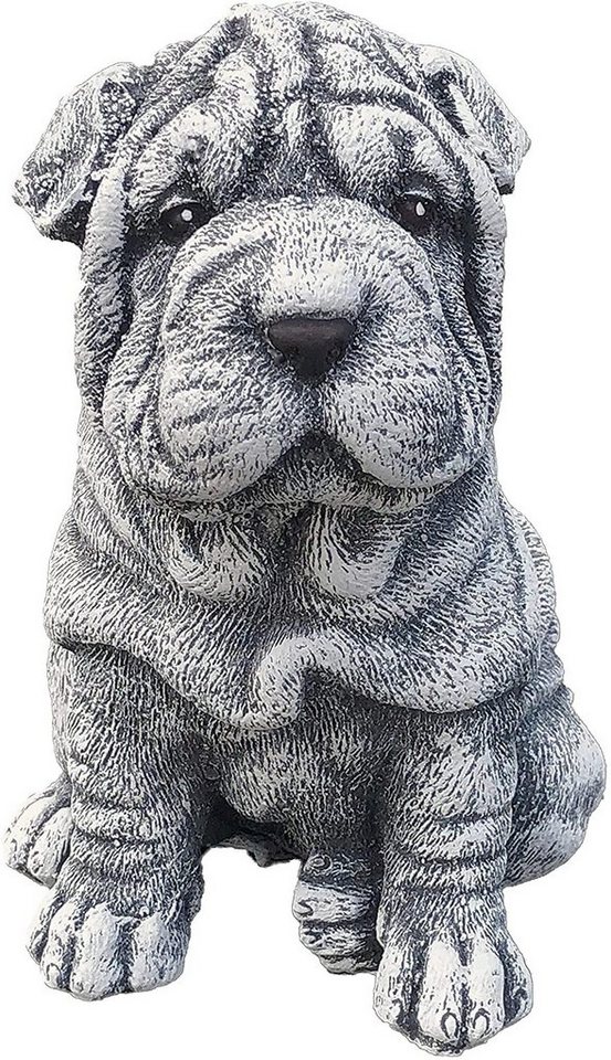 Stone and Style Gartenfigur Steinfigur Shar-Pei von Stone and Style