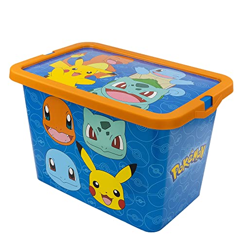 Stor 7 Liter Click Lock Aufbewahrungsbox : Pokemon Rock von Stor