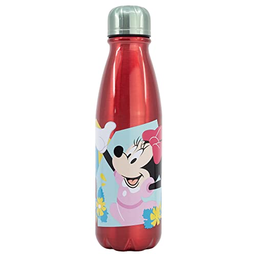 Stor 600ML KINDER ALUMINIUM FLASCHE | MINNIE MOUSE MOUSE BEING MORE MINNIE MOUSE von Stor