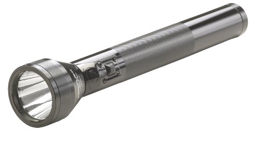 Streamlight 20705 SL-20L 450-Lumen Taschenlampe in voller Größe, wiederaufladbar, 230V AC/12V DC, 2 Schutzhüllen, Schwarz von Streamlight