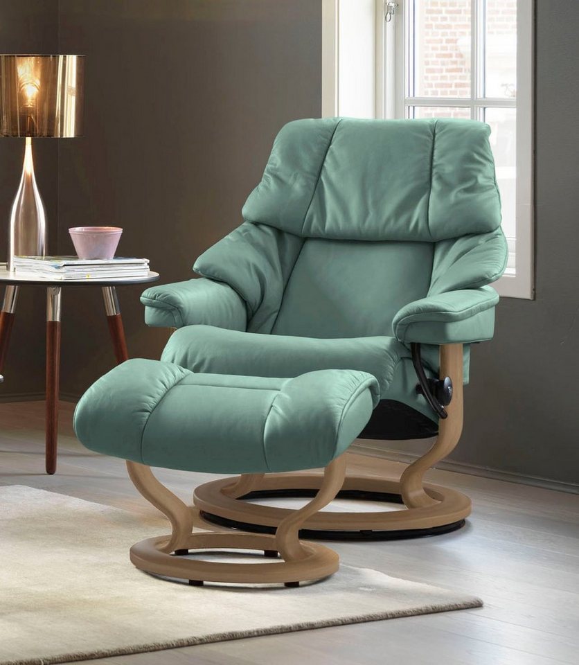 Stressless® Fußhocker Reno, mit Classic Base, Gestell Eiche von Stressless®