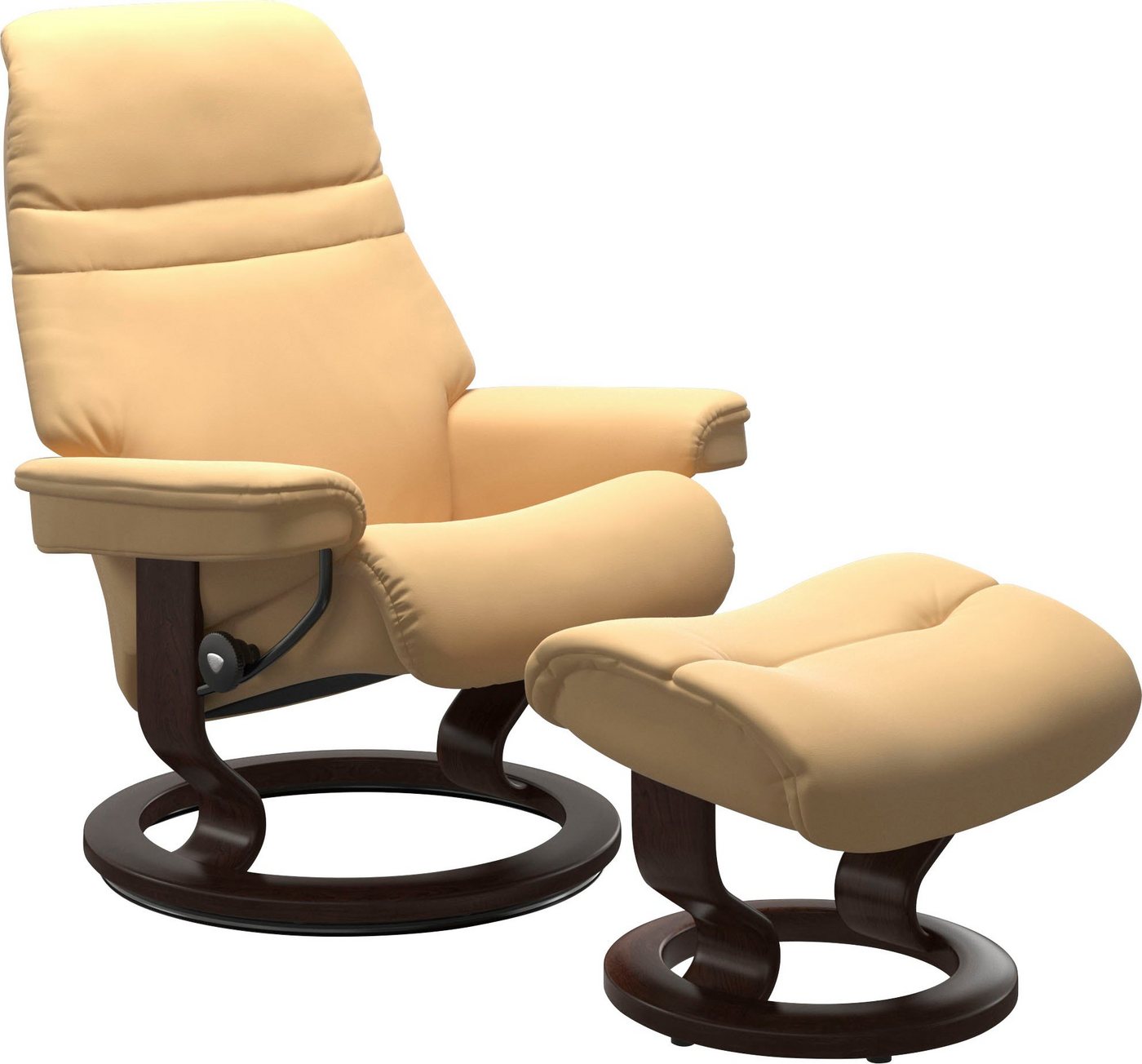 Stressless® Relaxsessel Sunrise, mit Classic Base, Größe L, Gestell Braun von Stressless®