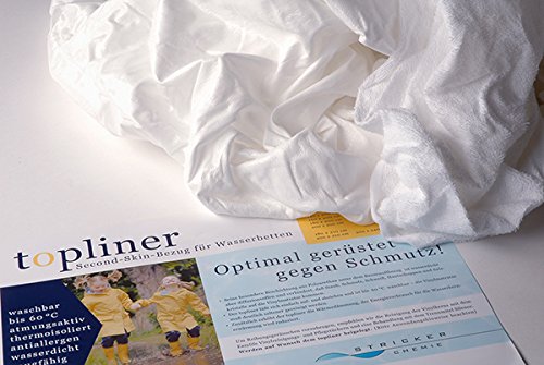 Stricker Chemie Wasserbetten Topliner - Schutzbezug für Wasserkerne, Topliner 180 x 200 cm von Strickerchemie