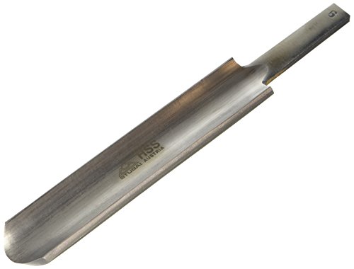 STUBAI HSS-Schruppröhre 32 mm ohne Heft in englischer U-Form grosse Radien oder auch Kugeln lassen sich damit auch problemlos drechseln GL 46cm von STUBAI