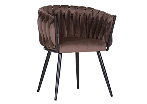 Stylefurniture Sessel, Metall, braun, B60 T55 H78 von Stylefurniture
