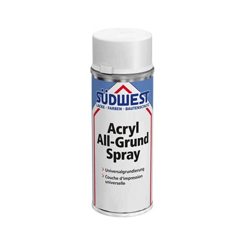 Südwest Acryl All-Grund Spray weiß 400ml von Suedwest Verlag