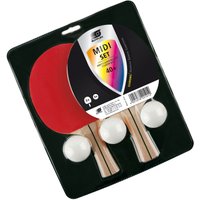 Sunflex Tischtennisschläger "Set Midi, Schläger Set Bat Racket", (Set, 5 tlg.) von Sunflex