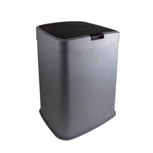 Sunware Delta Müllsackhalter - mit Haltering für Müllsack - 70 Liter - 45,5 x 39,5 x 57 cm - Metall/schwarz von Sunware