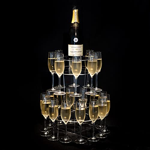 Champagnerständer für Hochzeiten und Partys, für 28 Flöten von Super Cool Creations