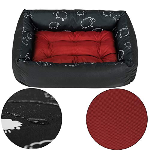 SuperKissen24. Hundebett Hundekorb Hundesofa Tierbett für Kleine, Mittlere und Grosse Hunde - Waschbar - Größe L, XL von SuperKissen24.