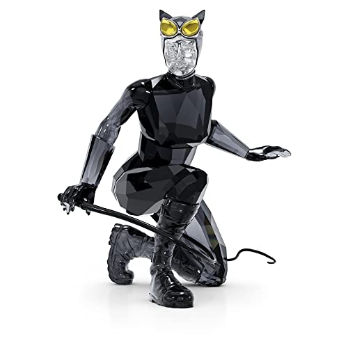 Swarovski DC The Catwoman, Raffinierte Darstellung von Catwoman in Brillantem Kristall von Swarovski