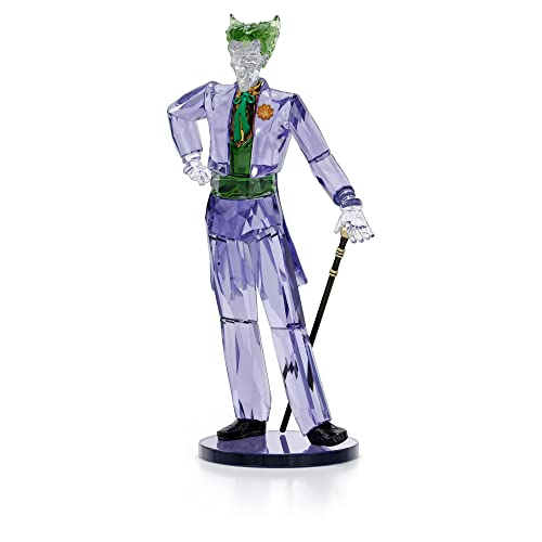 Swarovski DC The Joker, Raffinierte Darstellung von Batmans Erzfeind in Brillantem Kristall von Swarovski