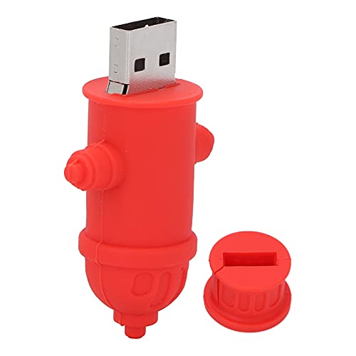 Sxhlseller Praktischer USB-Stick, Niedliche Cartoon-Feuerhydranten-Form, Kompaktes Home-Office, USB-Stick Geeignet für die Gemeinsame Nutzung von Datenspeicher (16 GIGABYTE) von Sxhlseller