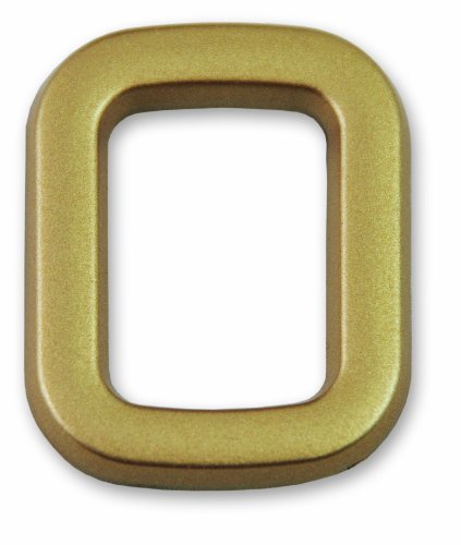 Symbol LD3700 Zahl „0“ - Goldfarbener selbsthaftender Kunststoff - Höhe 37 mm von Symbol
