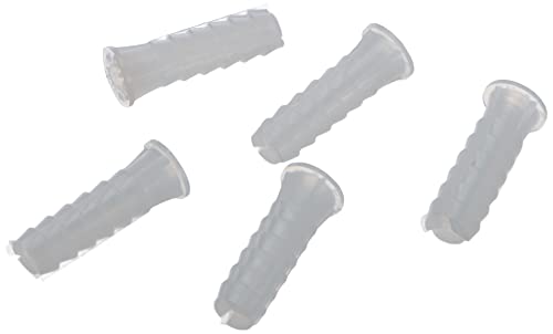 HNY – Pack 25 Dübel zur Befestigung für Mauer (, LDPE/LDPE, 3 Füße) Farbe Weiß, 2121040 von Sysfix