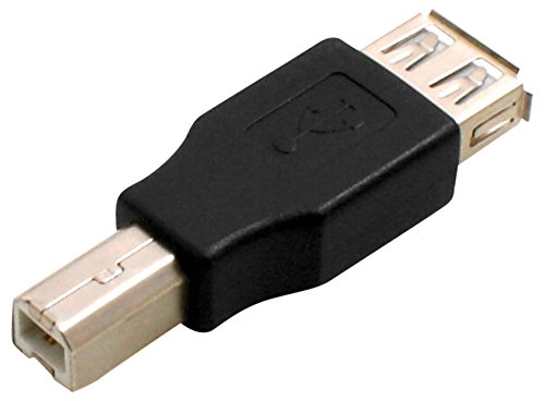 System-S USB Typ A Buchse auf USB Typ B Stecker Adapterkabel Adapterstecker Adapter von System-S