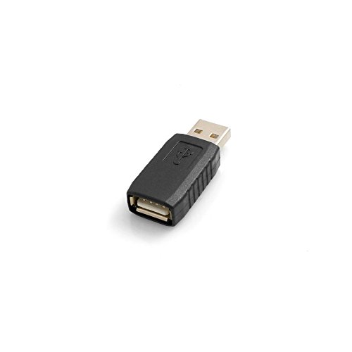 System-S USB Typ A Eingang auf USB Typ A Stecker Adapterkabel Adapterstecker Adapter von System-S