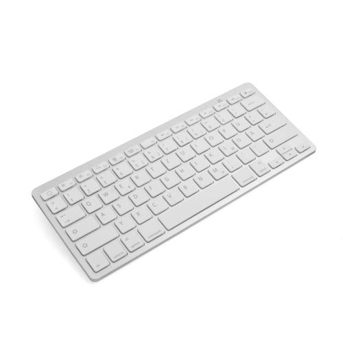 System-S Wireless Kabellose Tastatur Keyboard QWERTY Englisch für Ios für Android für Mac für Windows von System-S