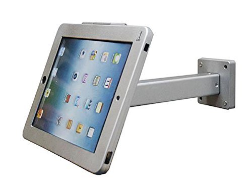 System-S Messe Wand Halter POS Präsentation Display Haltearm Wandhalterung Anti Diebstahl abschließbar Halter für iPad Air iPad 2 3 4 von System-S