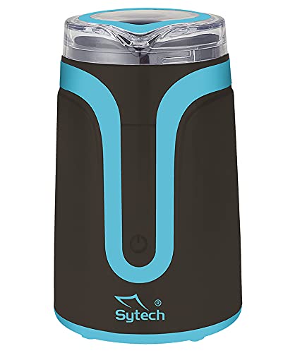 Sytech SY-CG2MR Kaffee- und Gewürzmühle, 150 W, Kapazität für 10 Tassen, Braun von Sytech