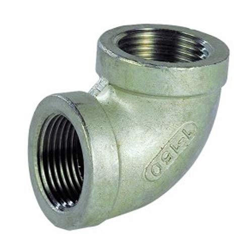 Syveco 2001008 Serie 2001 Geformt Rostfreier Stahl Armaturen, 90 ° Ellenbogen Weiblich/Weiblich, PN20, 1-1/2" x 1-1/2" von Syveco