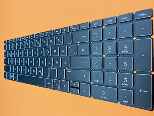 T-ProTek DEUTSCHE - Tastatur Keyboard Beleuchtung kompatibel für HP 250 G7 6MS77ES von T-ProTek
