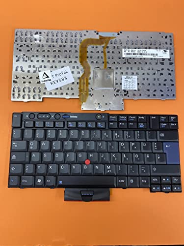 T-ProTek DEUTSCHE - Tastatur Keyboard mit Track Point kompatibel für Lenovo ThinkPad T520i (4240) von T-ProTek