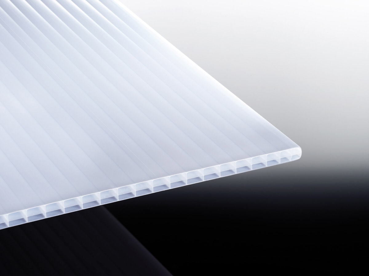 KATTO Terrassenüberdachung Heatbloc16 weiß, Zub. blank, Rinne PVC-grau, 4080 x 3000 mm von T&J
