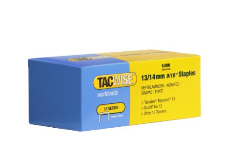 Tacwise 0236 Typ 13/14mm verzinkte Heftklammern, 5.000 Stück von TACWISE