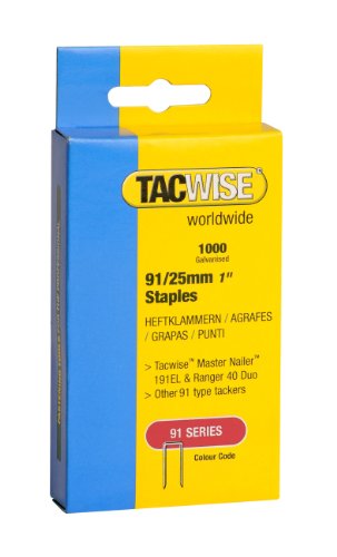 Tacwise 0285 Schmalrückenklammern (91/25mm ,1.000 Stück pro Verpackung) von TACWISE