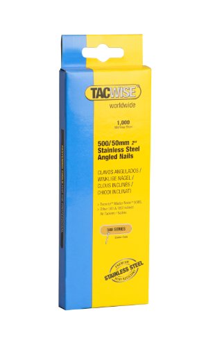 Tacwise 1135 Typ 500/50mm Edelstahl Nägel, 1.000 Stück von TACWISE