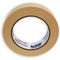 Flachkreppband 25 mm x 50 m Malerkrepp Universal-Abklebeband - Creme von TADESSI