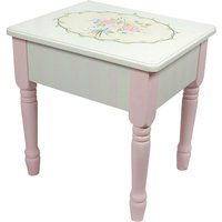 Fantasy Fields Bouquet Kids Vanity Stool with Storage (no Table) W-3843G/2 von TEAMSON KIDS