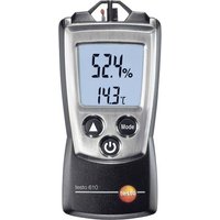 Testo 610 Luftfeuchtemessgerät (Hygrometer) 0% rF 100% rF Taupunkt-/Schimmelwarnanzeige von TESTO