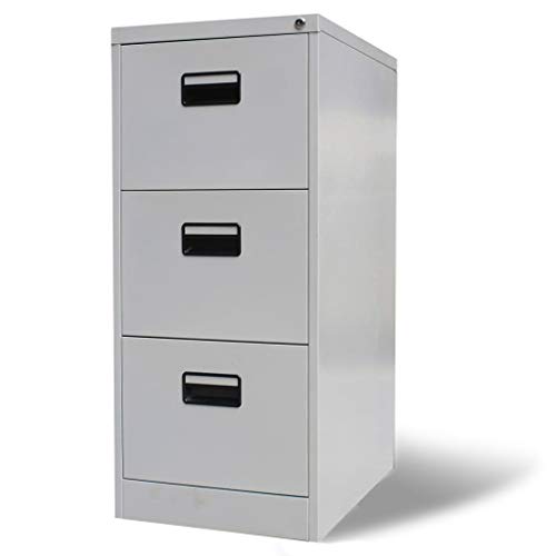 Metall Aktenschrank mit 3 Schubladen Büroschrank für Hängeregistern in versch. Ausführungen von TEWTX7