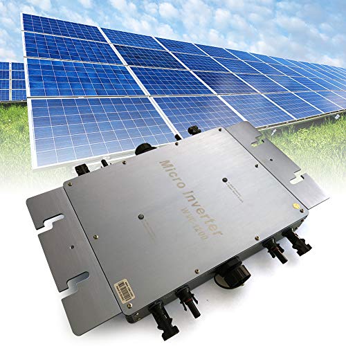 WVC-600 MPPT Micro Solar Inverter 600W/1200w Modul Wechselrichter Microinverter IP65 (blau, 1200w) von TFCFL