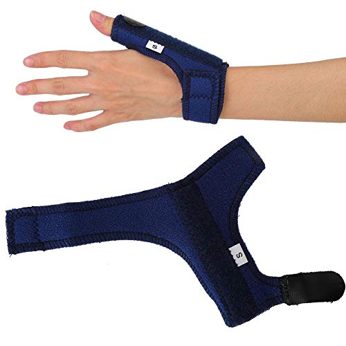 Daumenstütze, Daumen Spica, Daumen- und Handgelenkstütze Fingerschienen, Daumenstabilisator für leichtes und atmungsaktives Handgelenk für linke rechte Hand (Größe M, S, XS)(S) von TMISHION